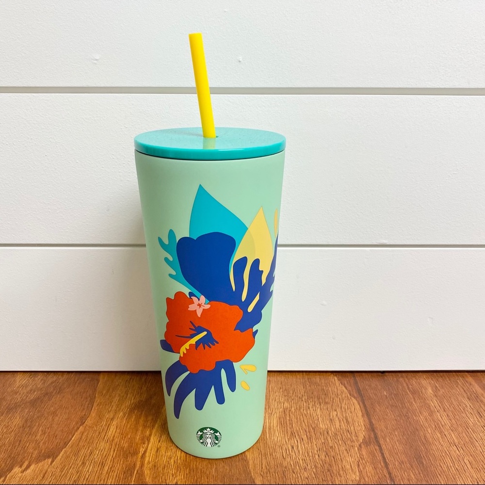 Starbucks | Summer Teal Hibiscus Venti Tumbler